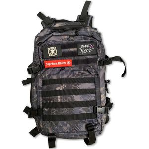 Tuff Guy - Tactical Backpack 45L - Snake Camouflage - Unisex Sport Tas - Perfect voor Fitness, Bodybuilding, Powerlifting, Gewichtheffen en Crossfit