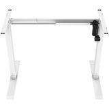 Elektrisch Verstelbaar Zit-Sta Bureau Frame - 140Cm - Wit - NEN 527 - 80Kg Draagvermogen