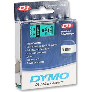 Dymo labelprinter-tapes D1 Standard 9mm x 7m, - 40919 oude versie.