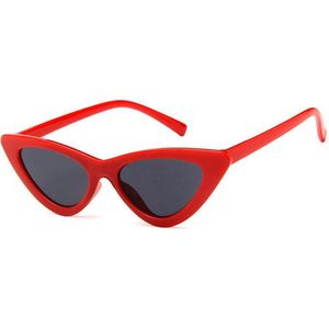 Kinder Cat Eye Zonnebril Rood