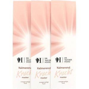 Dr. van der Hoog Kalmerend Kracht Masker Overgevoelige Huid 3 Stuks