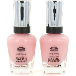Sally Hansen Salon Manicure Nagellak - 203 Crazy Stupid Blush (Set van 2)