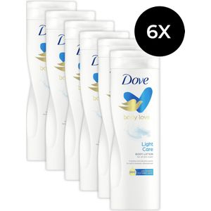 Dove Body Love Light Care Body Lotion - 400 ml (6 stuks)