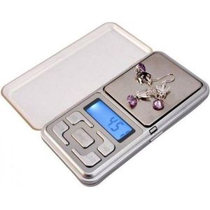 Digitale weegschaal 0.1 x 500 gram - Kleine keukenweegschaal - Precisie weegschaal - Grammen weegschaal - Mini weegschaal - PO9013