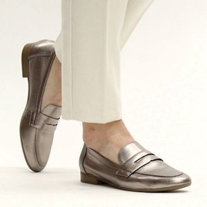 DSTRCT loafer - Dames - Zilver - Maat 42