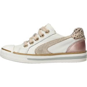 IK-KE Sneaker - Meisjes - Wit/goud/roze - Maat 24