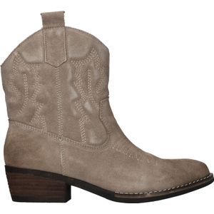 PS Poelman Western Laars - Vrouwen - Bruin/grijs/beige - Maat 36