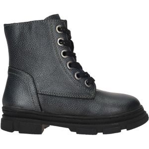 IK-KE Veterboot - Meisjes - Zwart - Maat 30