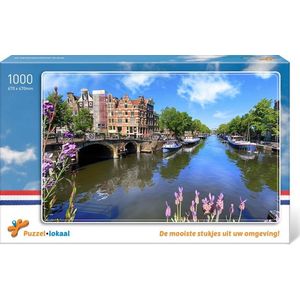 Puzzels - Amsterdam - Brouwersgracht - Nederland - Legpuzzel - 1000 stukjes