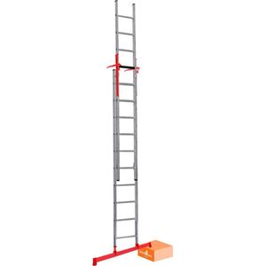 Smart Level Ladder Professionele Schuifladder 2x10-treeds