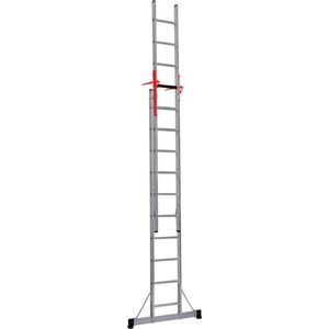 Smart Level Ladder Professionele Schuifladder 2-delig 2x14-treeds: | Schuifladders