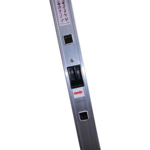 Professionele Schuifladder | 3-delig | 3x8 treden | Top Safe Systeem |Aluminium | Anti slip | EN 131-1 + 2, NEN 2484, TÜV en GS gecertificeerd