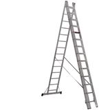 Smart Level Ladder Professionele Reformladder 3-delig 3x8-treeds: