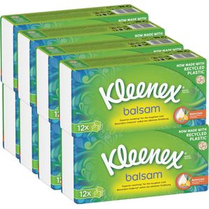 Kleenex Balsam zakdoekjes - 96 kleine pocket pakjes (9 zakdoekjes per pak! = 864 tissues) - Voordeelverpakking