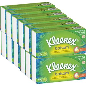 Kleenex Balsam zakdoekjes - 144 kleine pocket pakjes (9 zakdoekjes per pak! = 1728 tissues) - Voordeelverpakking