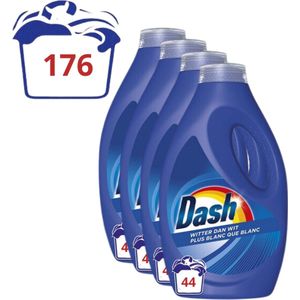 Dash vloeibaar wasmiddel 'Witter dan wit' 176 wasbeurten (8,8L) regular