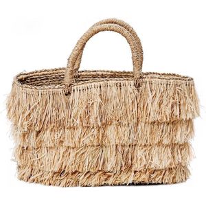 De Raffia Bahamas Mand - Naturel De Raffia Bahamas Mand - Naturel