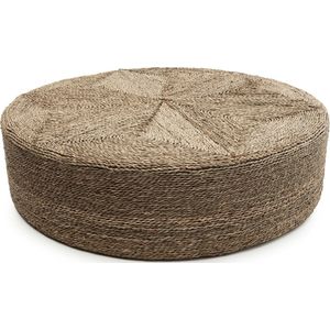 Bazar Bizar - Poef - Naturel - Natuurlijke Vezel