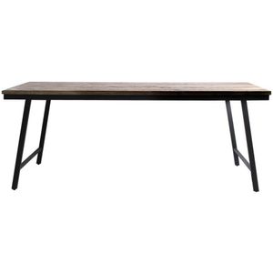 De Visgraat Markttafel - Naturel - 200cm