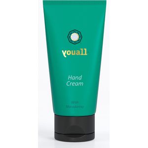 Youall - Handcrème - 100% Organic - Macadamia - Aloë Vera - Hypoallergeen