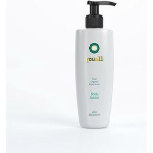 Youall - Organic Experience - Bodylotion - Macadamia - Aloe Vera - 100% Organic