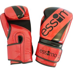 Essimo Tokyo  Vechtsporthandschoenen - Unisex - rood/zwart