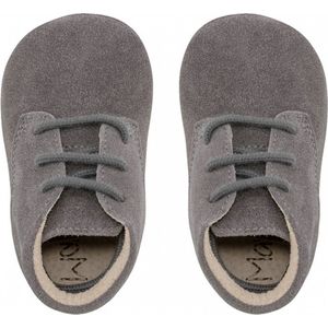 avies Classic Babyschoentjes Grey Suede t.