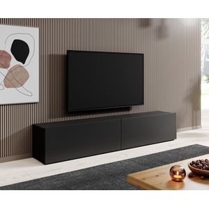 Nicesleep.nl - Madesa Modern TV-meubel - Mat zwart - 180 cm