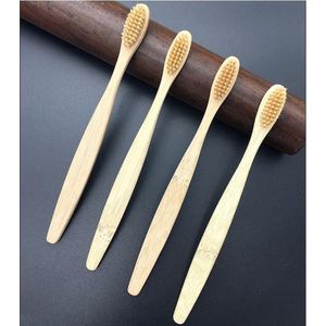 Bamboe Tandenborstel set van 2 stuks Bamboo toothbrush