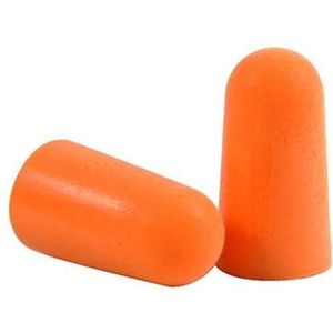 Oranje Oordoppen - Herbruikbaar -  - gehoorbescherming - 200 stuks ®