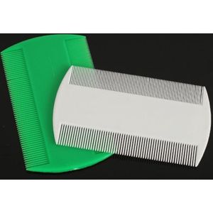2x Professionele Luizenkam - Luizenkammen -Goen - Wit ®