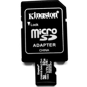 Het Origineel Kingston 32GB Micro SDHC Class 10 UHS-I 45R FlashCard +  Adapter