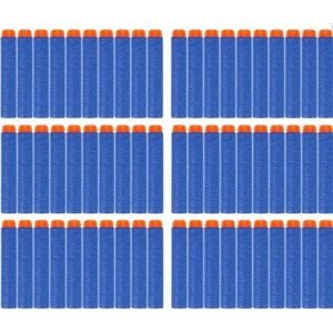 100 Universele Pijlen/Darts/Kogels Geschikt Voor NERF N-Strike Elite Speelgoedblasters - Kleur Blauw