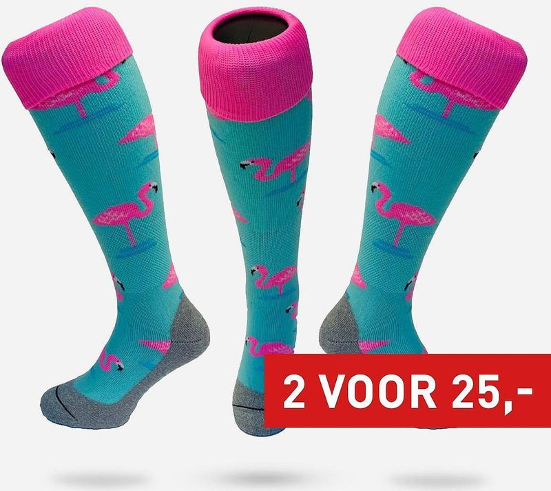 Hingly - Funkousen - Flamingo - Sportsokken