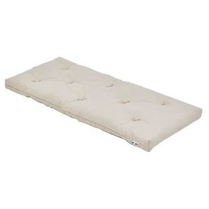 Bianconiglio Kids Futon Japanse matras, 100% zacht, natuurlijk biologisch katoen, onbehandeld, verandert de Dondo-palestrine in een zachte wieg