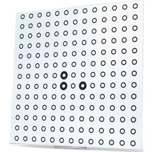 Open technologies MASTER_SIAB400 3D-kalibratieplaat, 400 x 400 mm