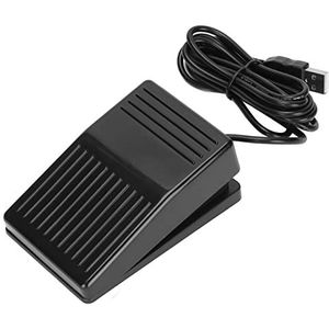 USB Voetschakelaar Pedaal, 6.5 Ft USB Voetpedaal Actie Schakelaar Pedaal Driver HID, voor Toetsenbord Muis Game PC Laptop