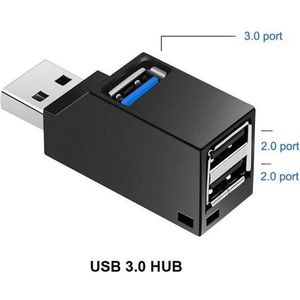 USB 3.0 HUB adapter extender mini Splitter box 3 Poorten voor pc Laptop Macbook High Speed