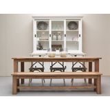 Livingfurn - Eetkamertafel DK - TeakHout - 160x90cm - Bruin