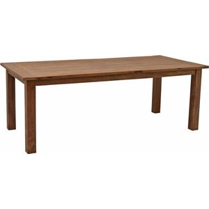 Livingfurn - Eetkamertafel DK - TeakHout - 160x90cm - Bruin