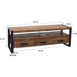 TV-meubel Strong 150 cm