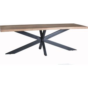 Brix - e Bruine Eetkamertafel -  -  Mangohout  - 180 cm