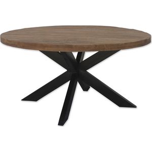 Ronde mango eettafel Brix Sturdy  140 cm (diameter)