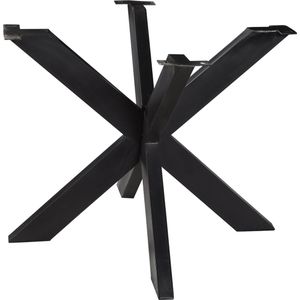 Livingfurn - Spider Leg - Tafelpoten - Zwart - Gecoat Staal
