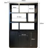 Livingfurn - Kabinetkast Jaxx - 50x145x230 - Mangohout