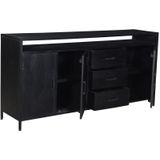 Livingfurn - Dressoir Kala Open 180 cm - Mangohout