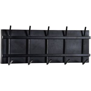 Brix - Kapstok Brix Gabi Black - Mangohout / Gecoat Staal