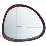 Brix - Spiegels Brix Joy Walnut - Mangohout