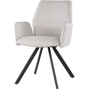 Livingfurn Eetkamerstoel Diana Beige