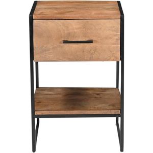 Livingfurn Elin nachtkastje 40 cm mangohout - naturel